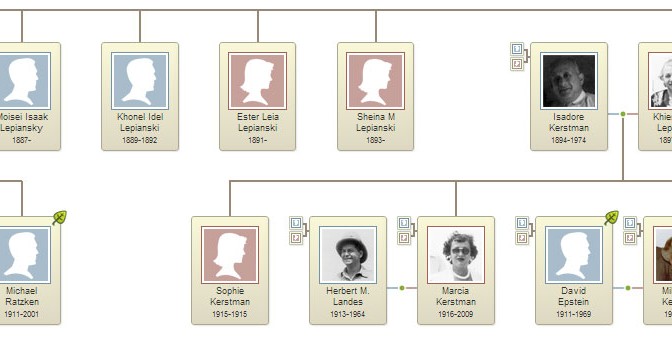 Discovered cousins in the Lepianski branch: the Ratzken family