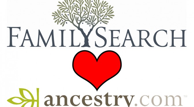 Ancestry.com and FamilySearch.org working together